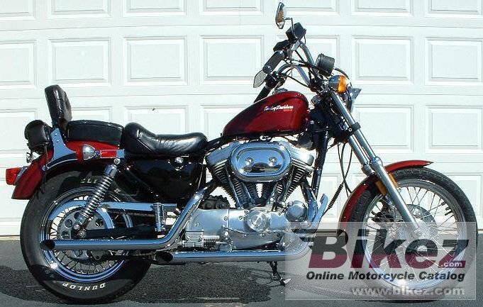Big Ken Lyttek xlh sportster 883 de luxe (reduced effect) picture and wallpaper from Bikez.com